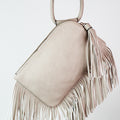 Tassel Wristlet w/ Fringe & Side Cuff