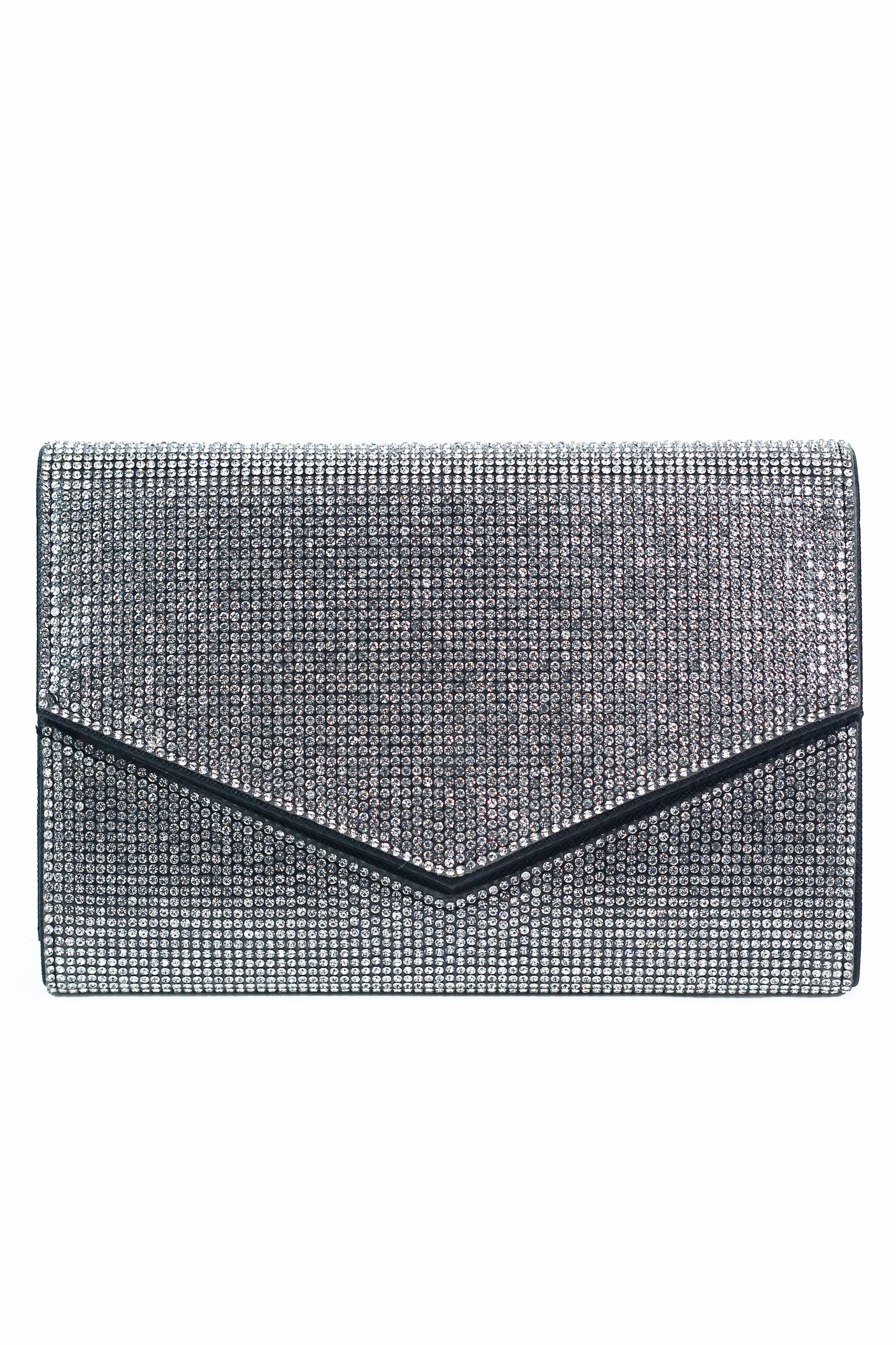 Rhinestone & Vinyl Wallet/Messenger Bag