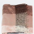 Soft Woven Floral & Paisley Squares Scarf