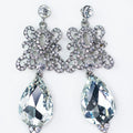 Large Teardrop w/ Loop Top Design Earrings