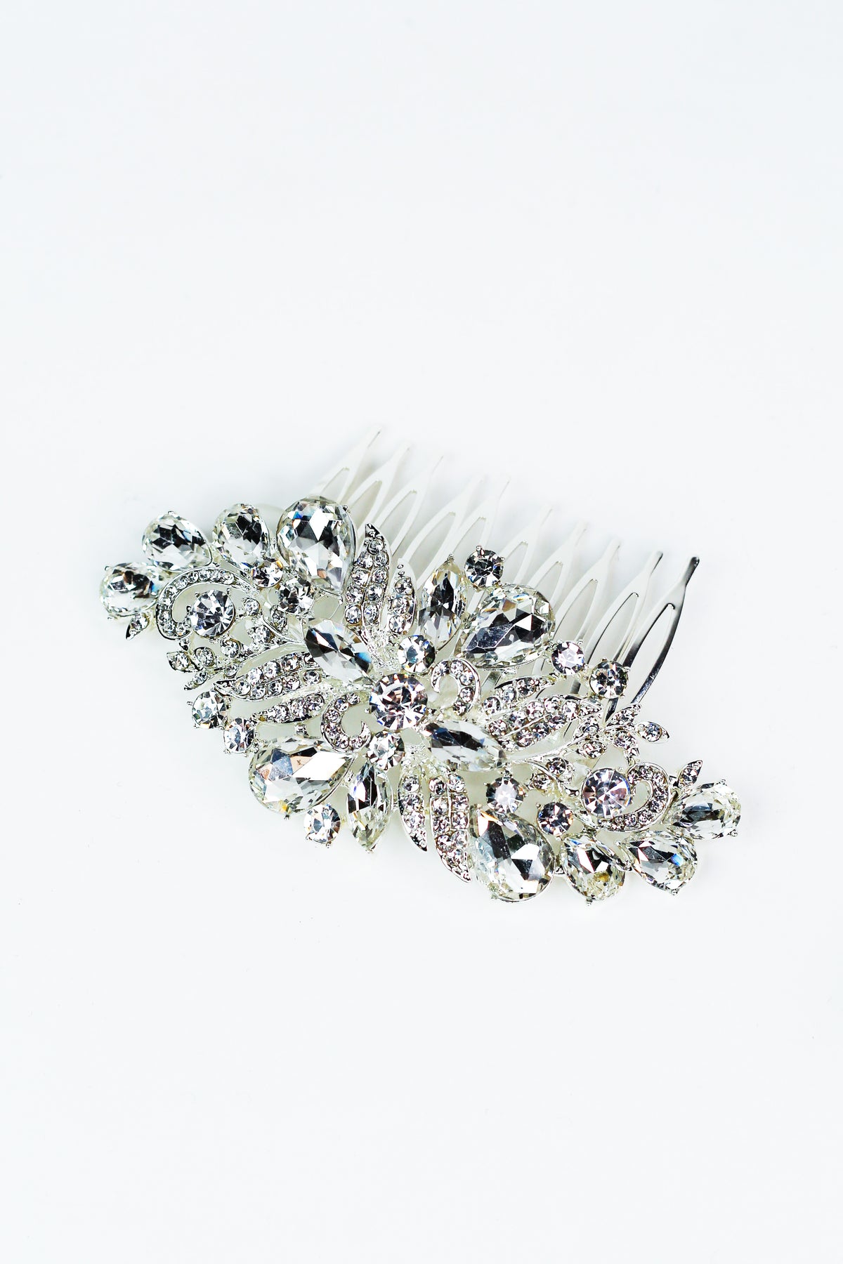 Different Teardrop, Almond &amp; Stone Thick Hair Comb - Glitz &amp; Ears Boutique