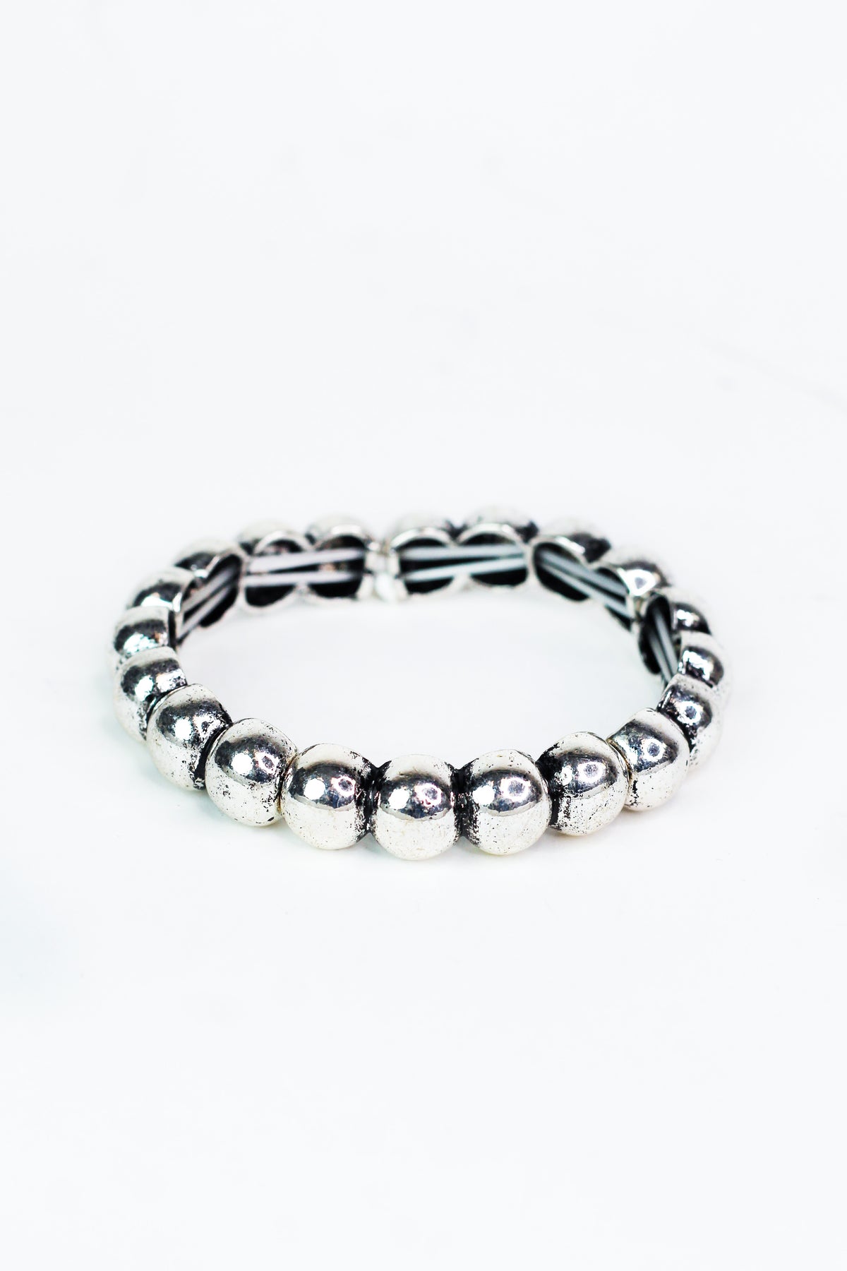 Brush Large Ball Stretch Bracelet
