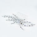 Almond Flower Middle Long Bar Different Stones Hair Comb - Glitz & Ears Boutique
