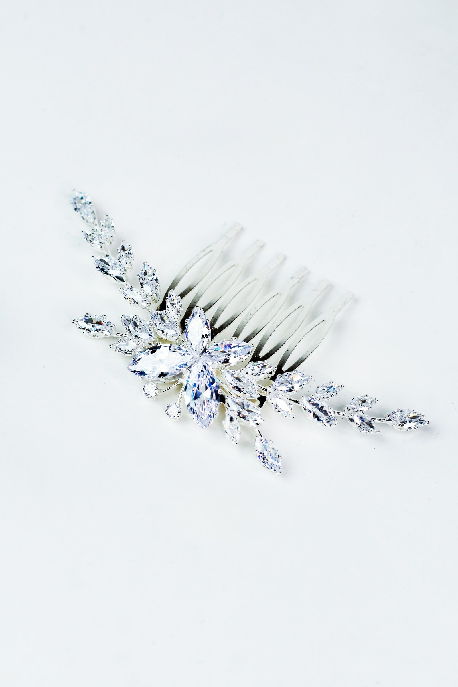 Four Almond Middle Two Almond Arch Row Hair Comb - Glitz & Ears Boutique