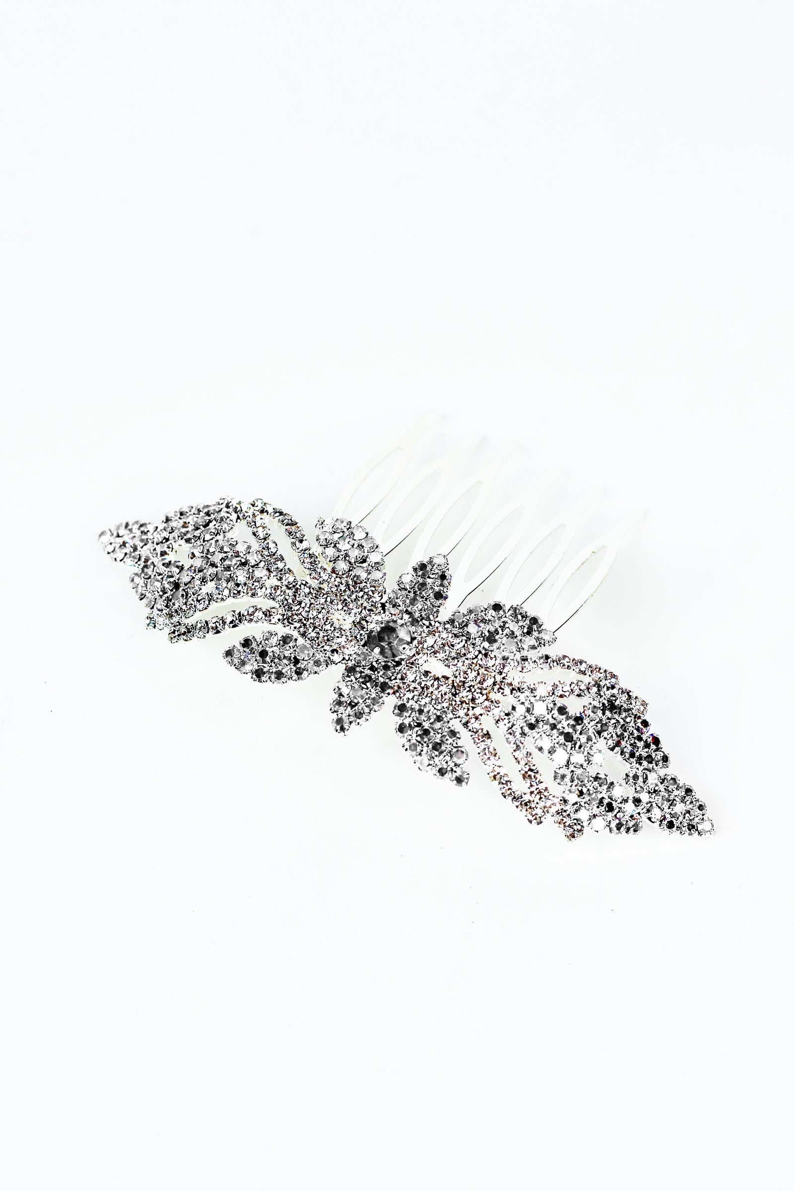 Filled Almonds Middle Arch Point Sides Hair Comb