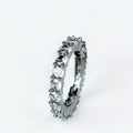 All Circle Stone Band Ring