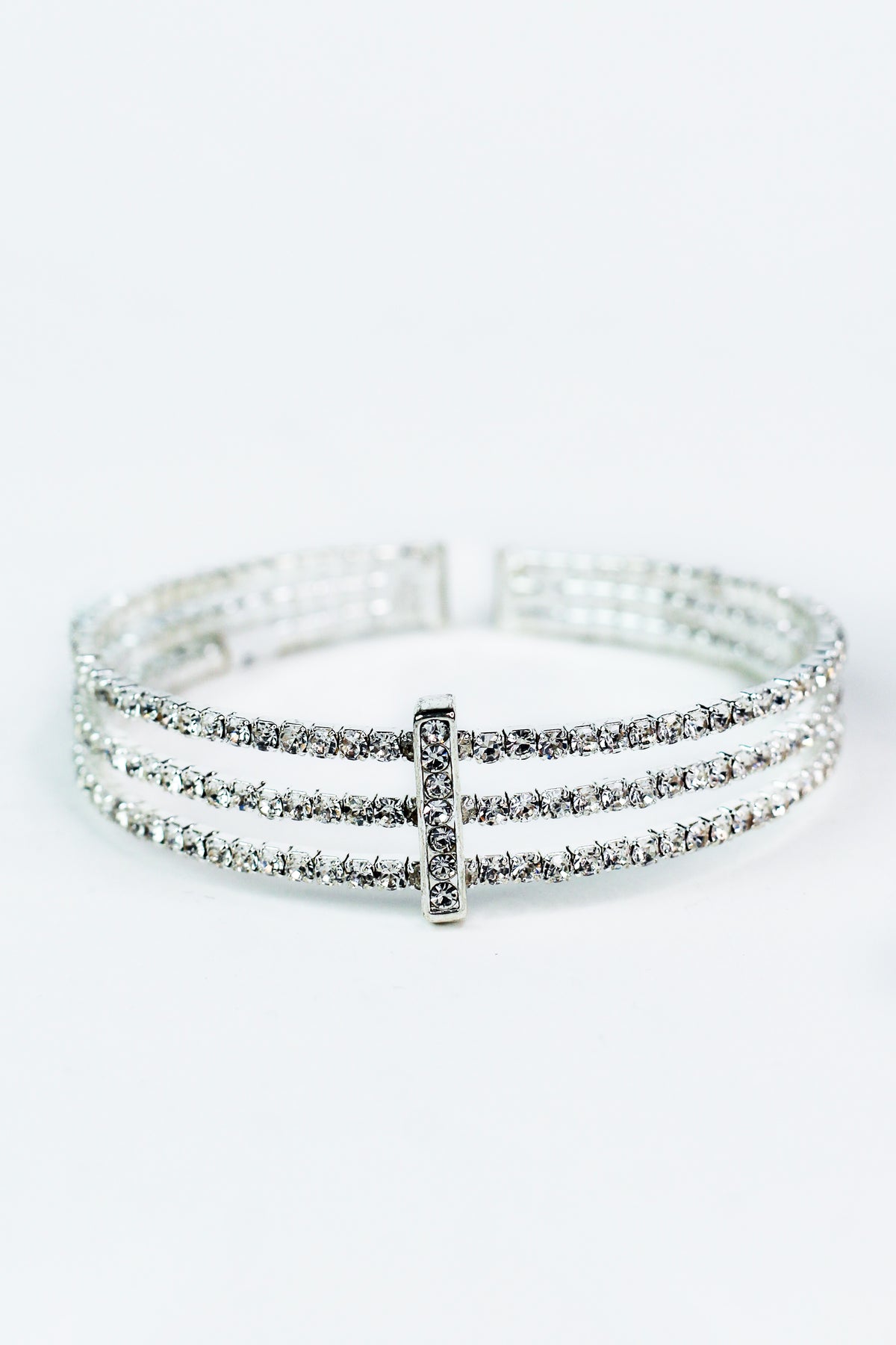 Three Spaced Row Bar Middle Cuff