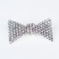 Large Stones Bow Hair Clip