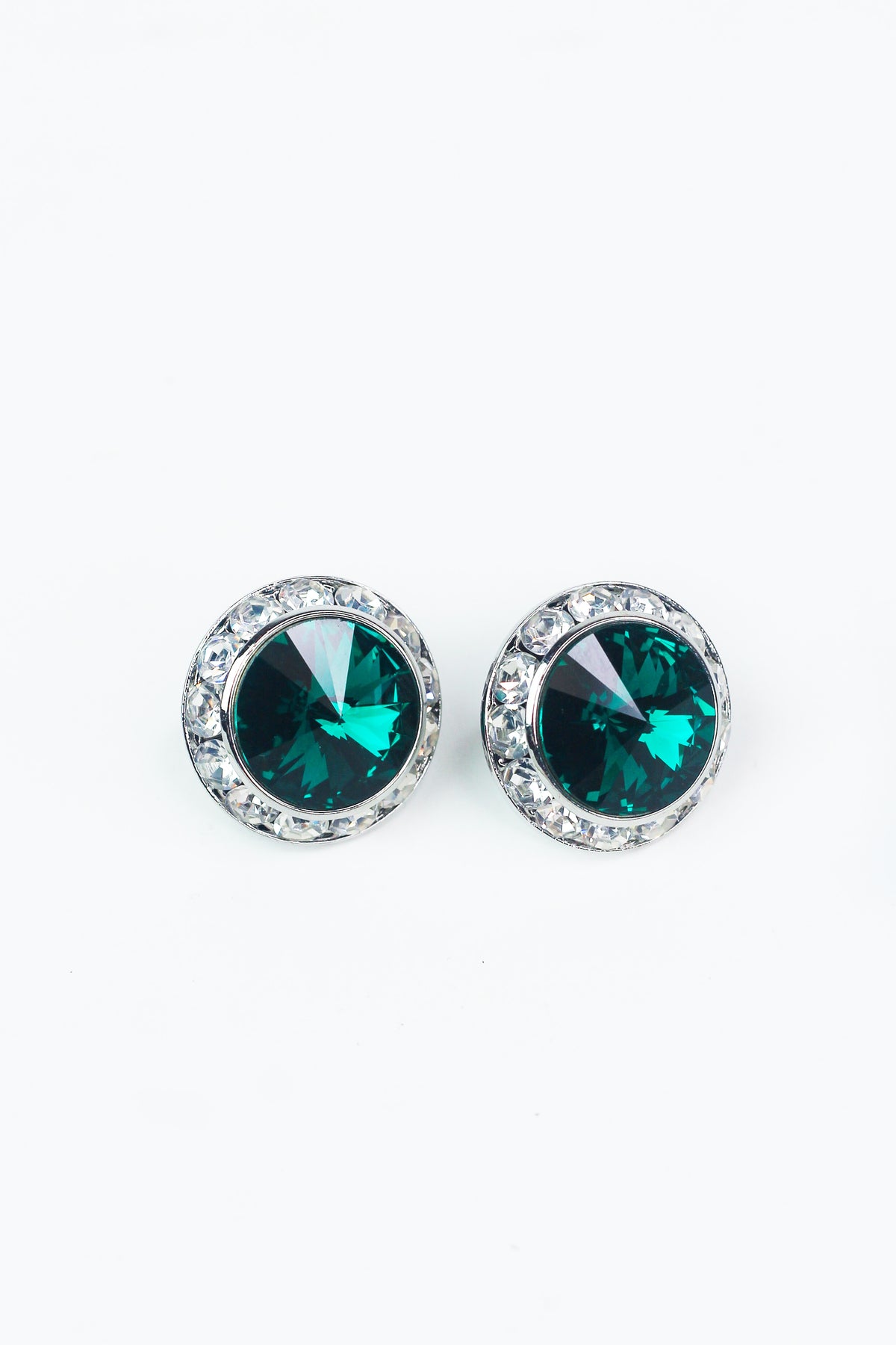 Medium Stone with Trim Stud