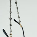 Flat Crystal Circle Thin Eyeglass Strap