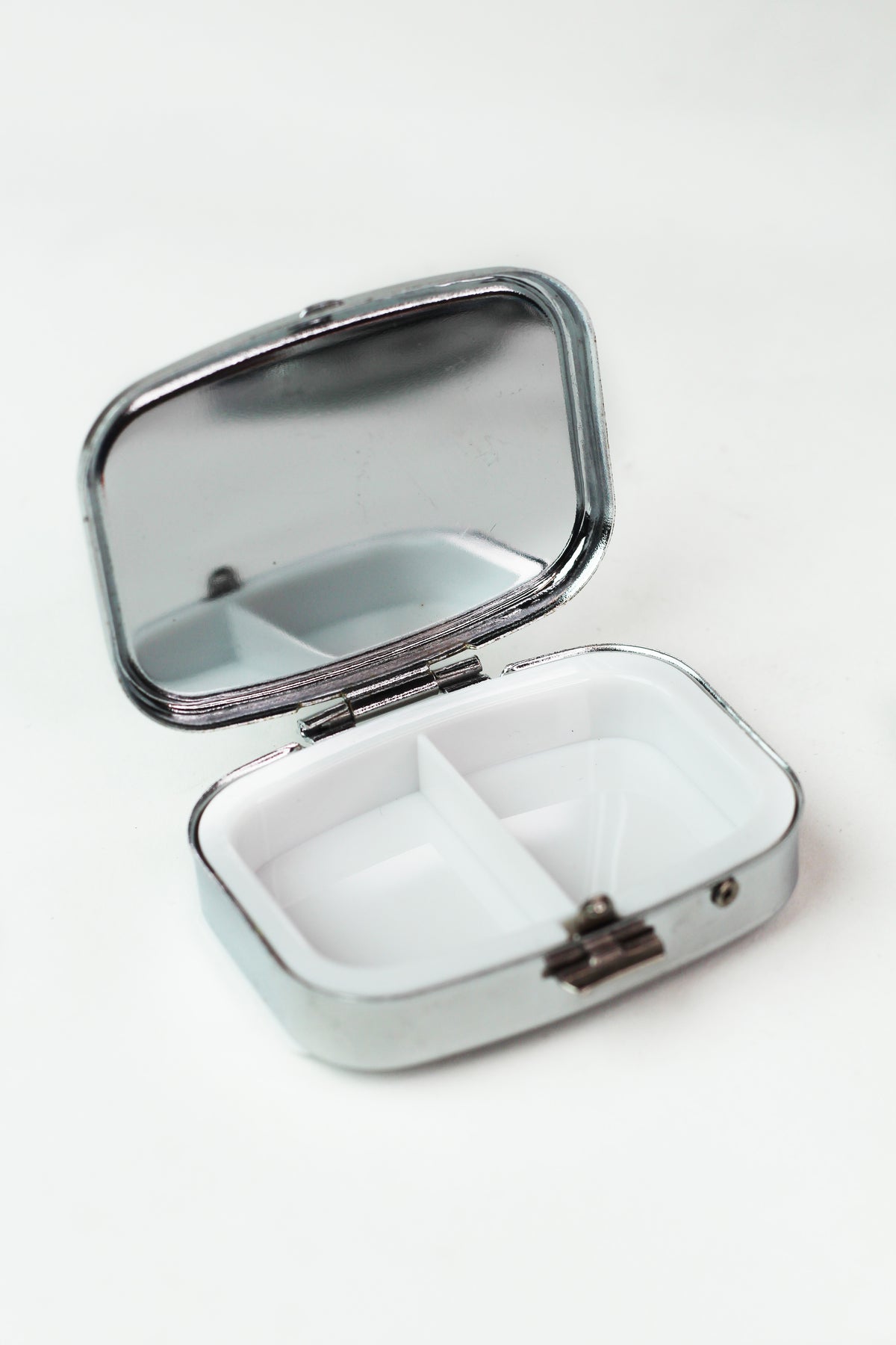 Rectangle Rhinestone Pill Case