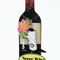 Christmas Wine Bottle Charms & Magnets