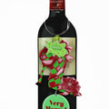 Christmas Wine Bottle Charms & Magnets