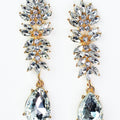 Long Almond Stagger Teardrop Earring