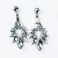 Small to Large Almond Stone Open Earring