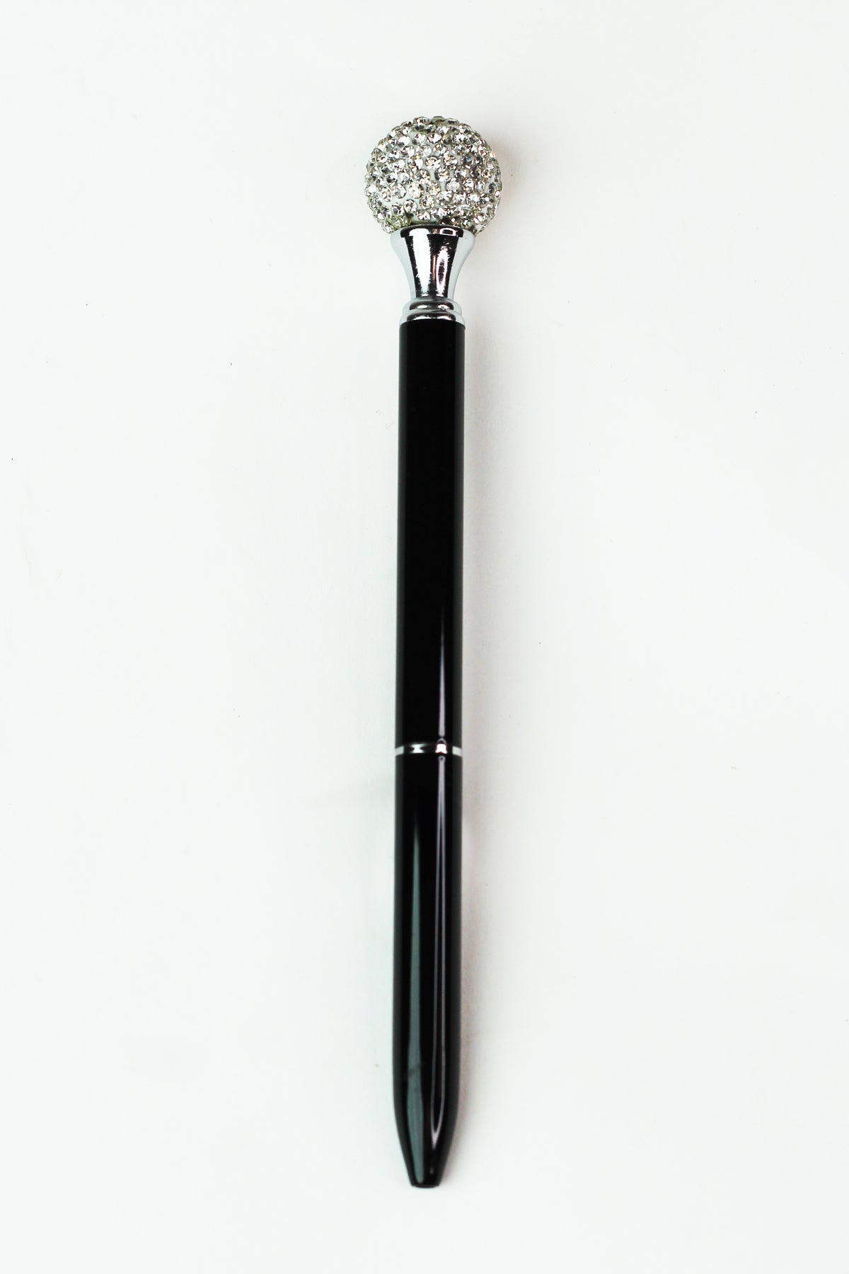 Rhinestone 3D Ball Top Pen