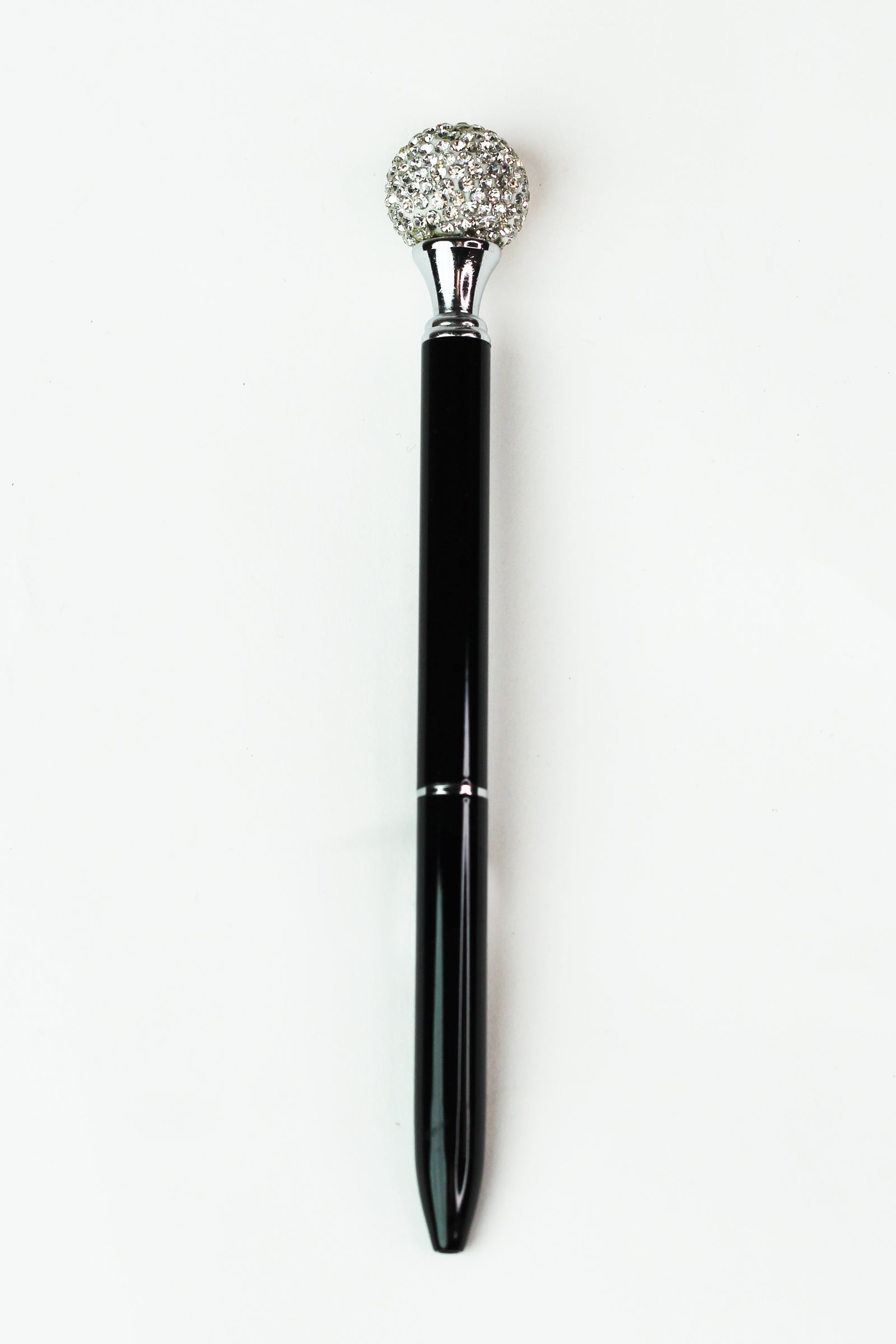 Rhinestone 3D Ball Top Pen