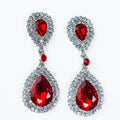 Two Row Trim & Two Teardrop Earring