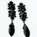 Baguette & Almond Stagger Almond Bottom Earring