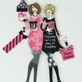 Best Friends Metal Christmas Ornaments
