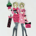 Best Friends Metal Christmas Ornaments