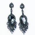 Upside Down Teardrop Almond Point Trim Earring