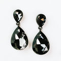 Large Teardrop Stone Earring