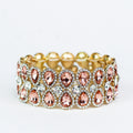 Teardrop with Stone Center Formal Bracelet - Glitz & Ears Boutique