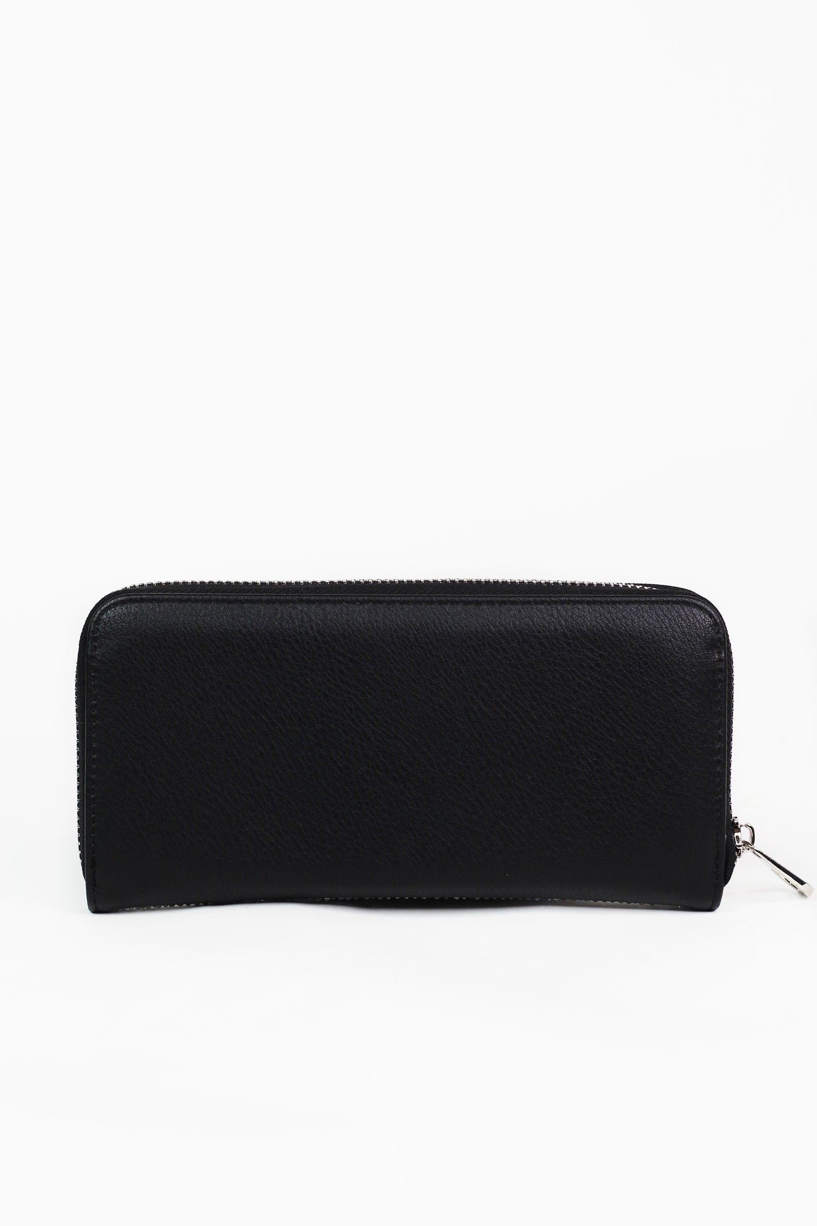 Rhinestone Ombre Curves Zip Around Wallet