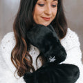All Soft Faux Fur Mitten