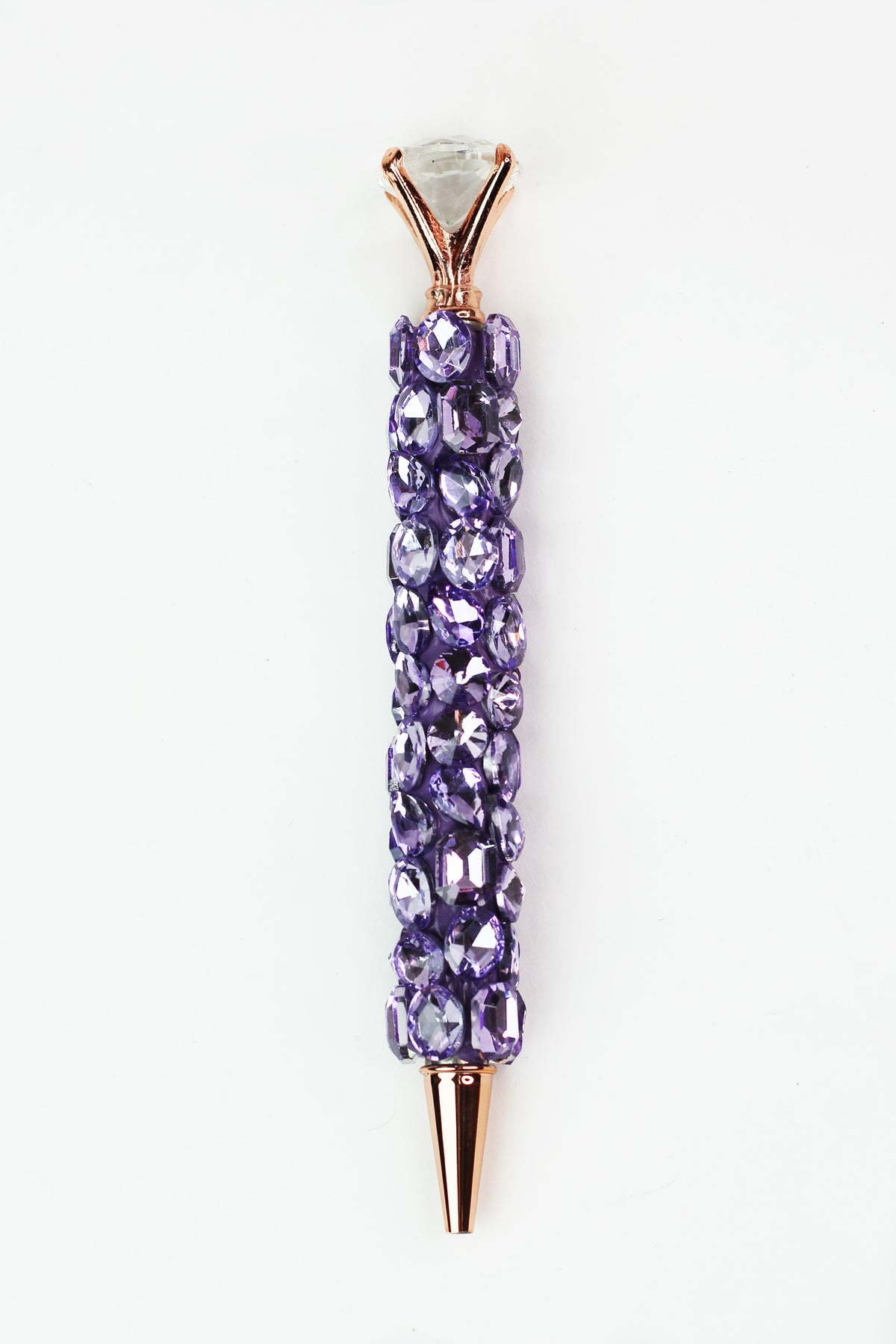 Chunky Rhinestone Diamond Top Writing Pen