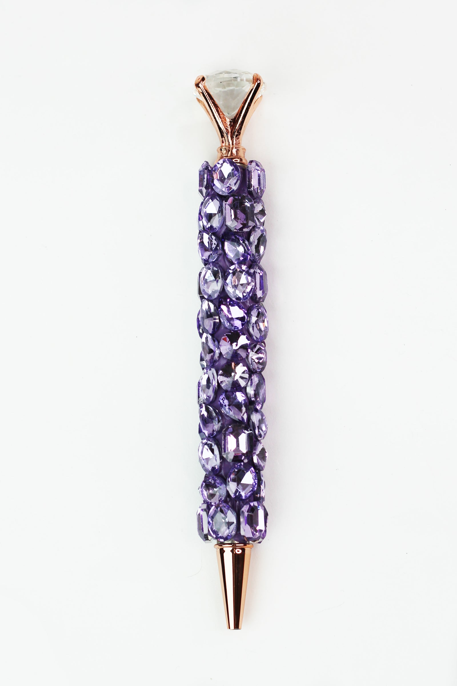 Chunky Rhinestone Diamond Top Writing Pen