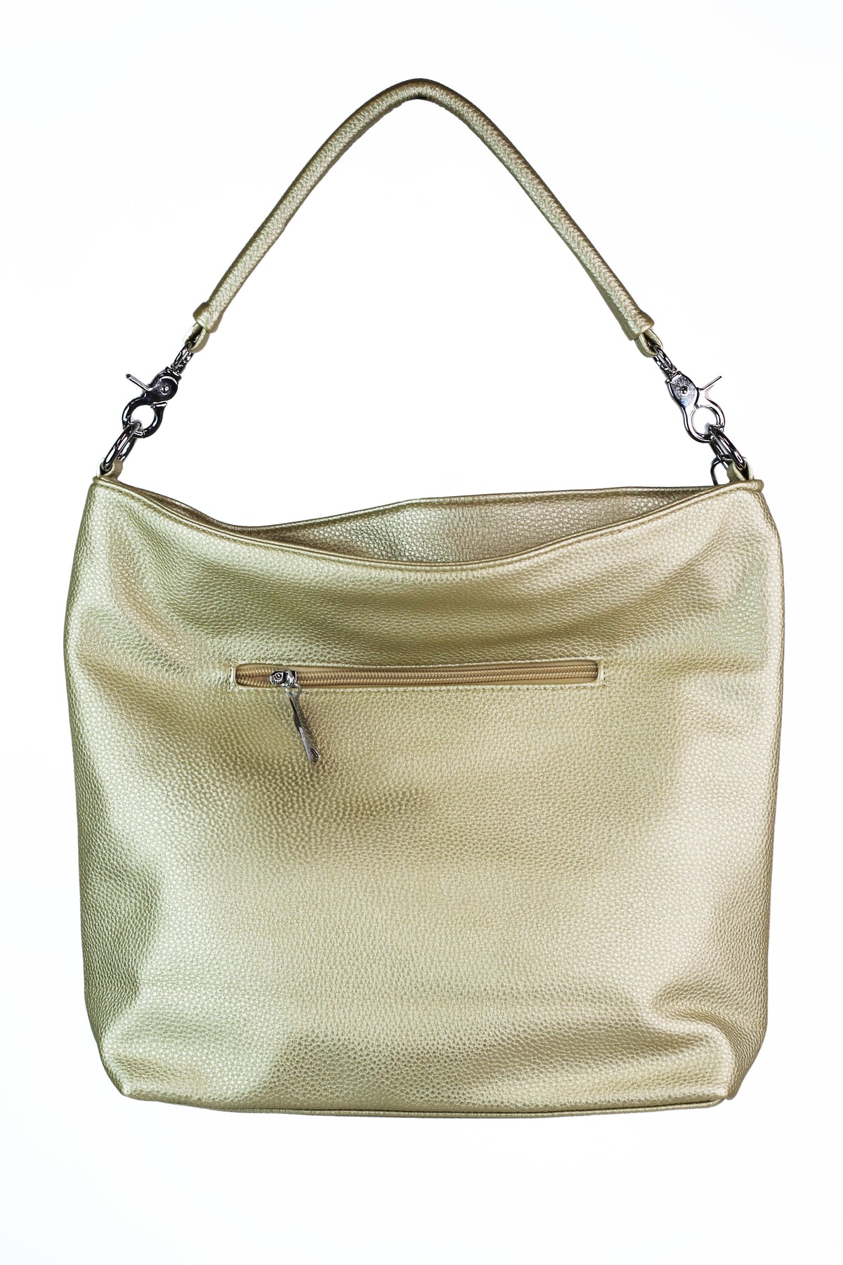 Half Leopard Half Shimmer Purse w/ Rhinestones & Tassel