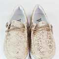 Leopard Loafer W/ Sequin Laces