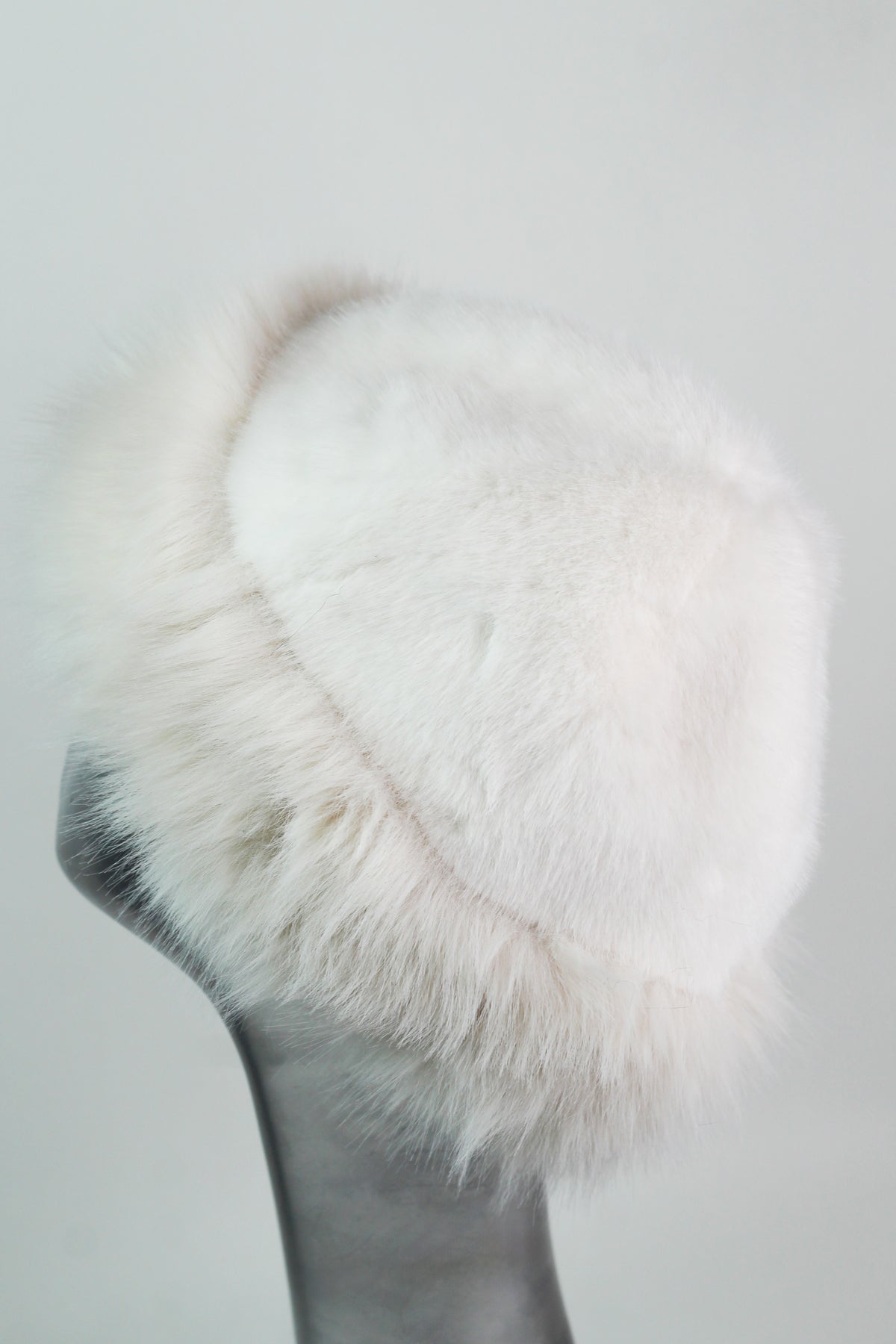 Solid Color Faux Fur Hat