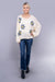 Lightweight Sweater With Daisy Print