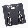 Paperclip Style Dangle Earring