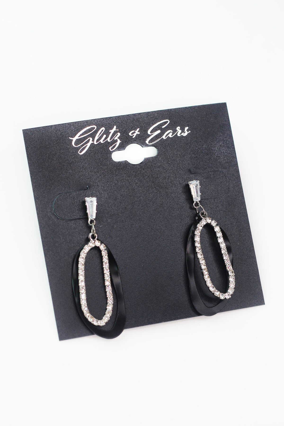 Paperclip Style Dangle Earring