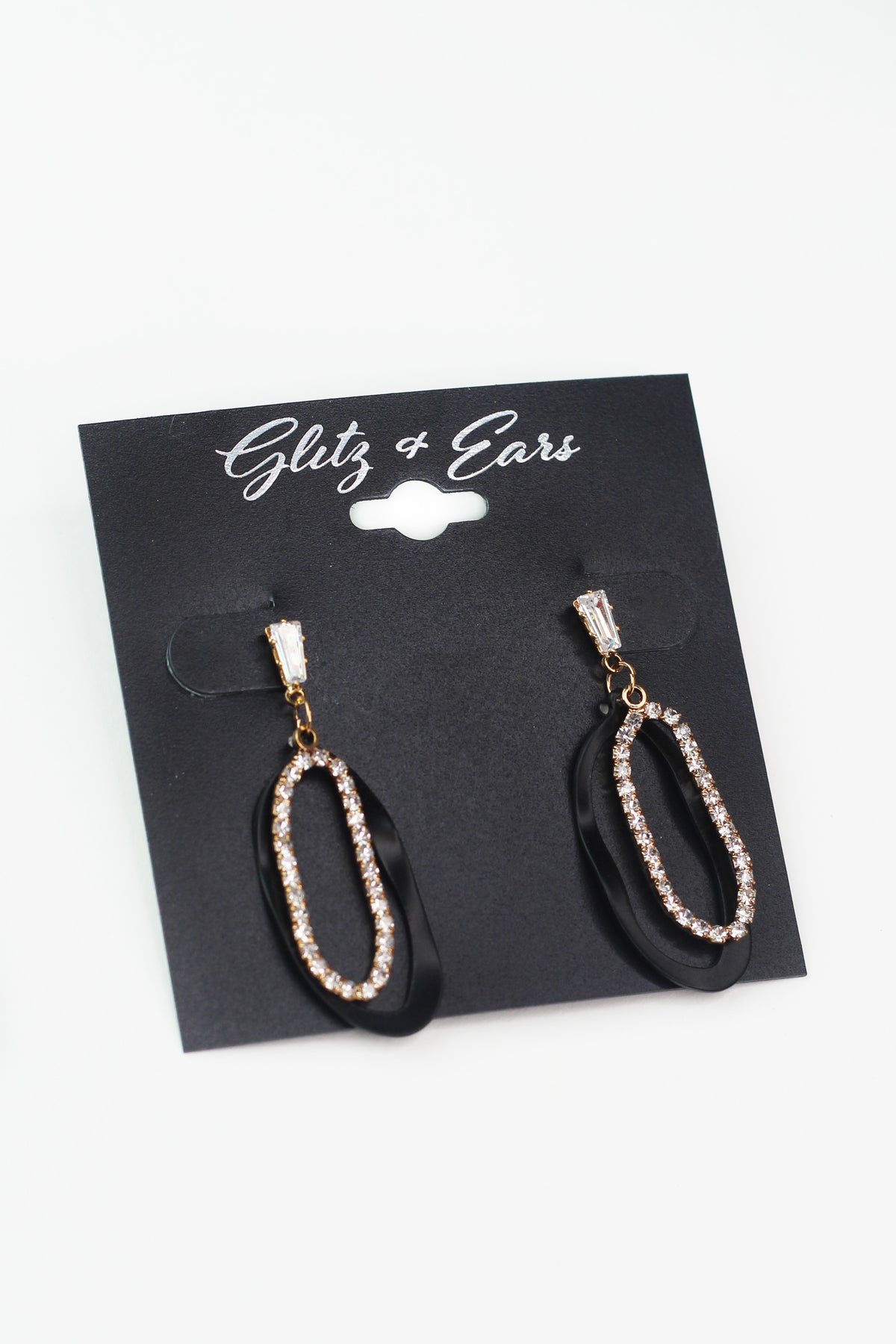 Paperclip Style Dangle Earring
