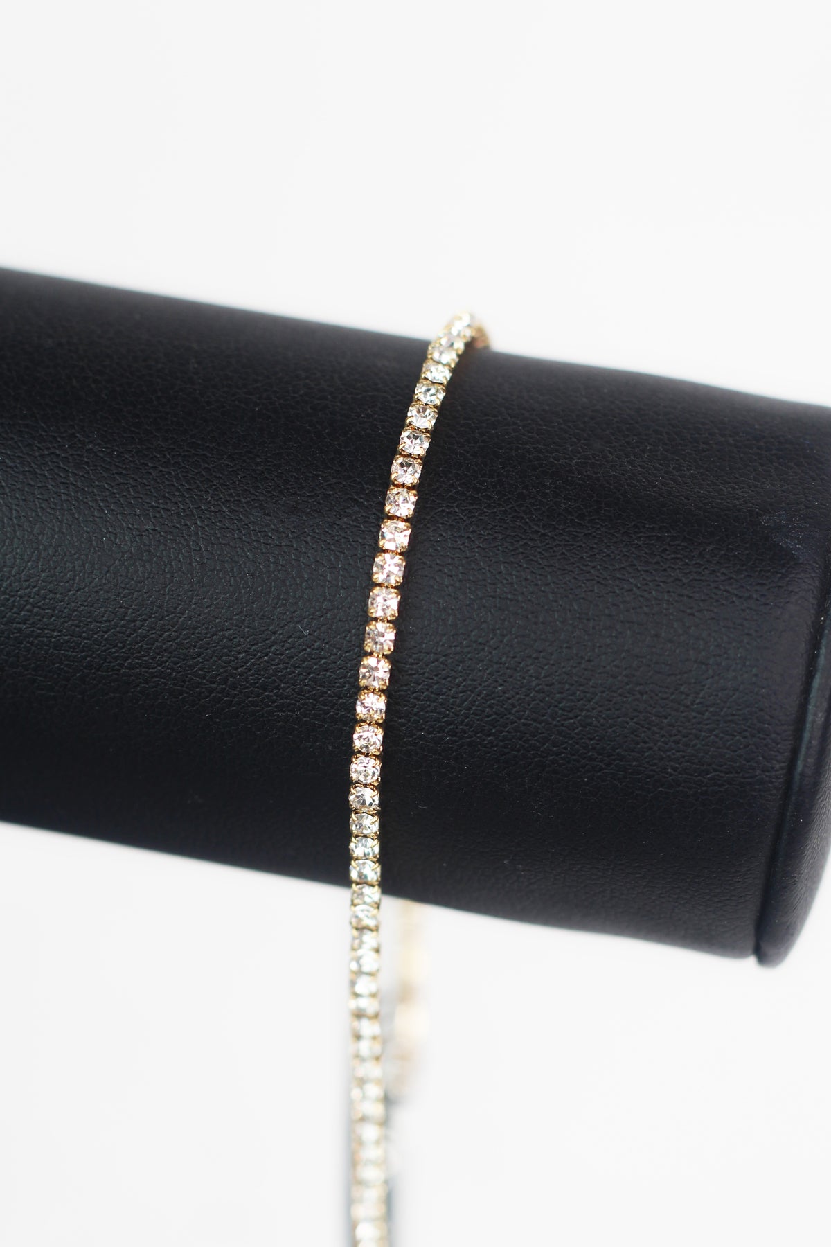 Simple Rhinestone Adjustable Bracelet