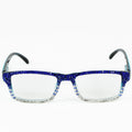 Ombre Rectangle Frame Rhinestone Readers