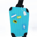 "Cartoon Luggage" Luggage Tag