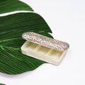 All Rhinestone Top Rectangle Pill Container