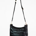 Quilted Crossbody Bag w/ Front Pocket