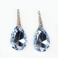 Large Teardrop Dangle Earrings