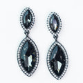 Almond Stone Post & Dangle Earring