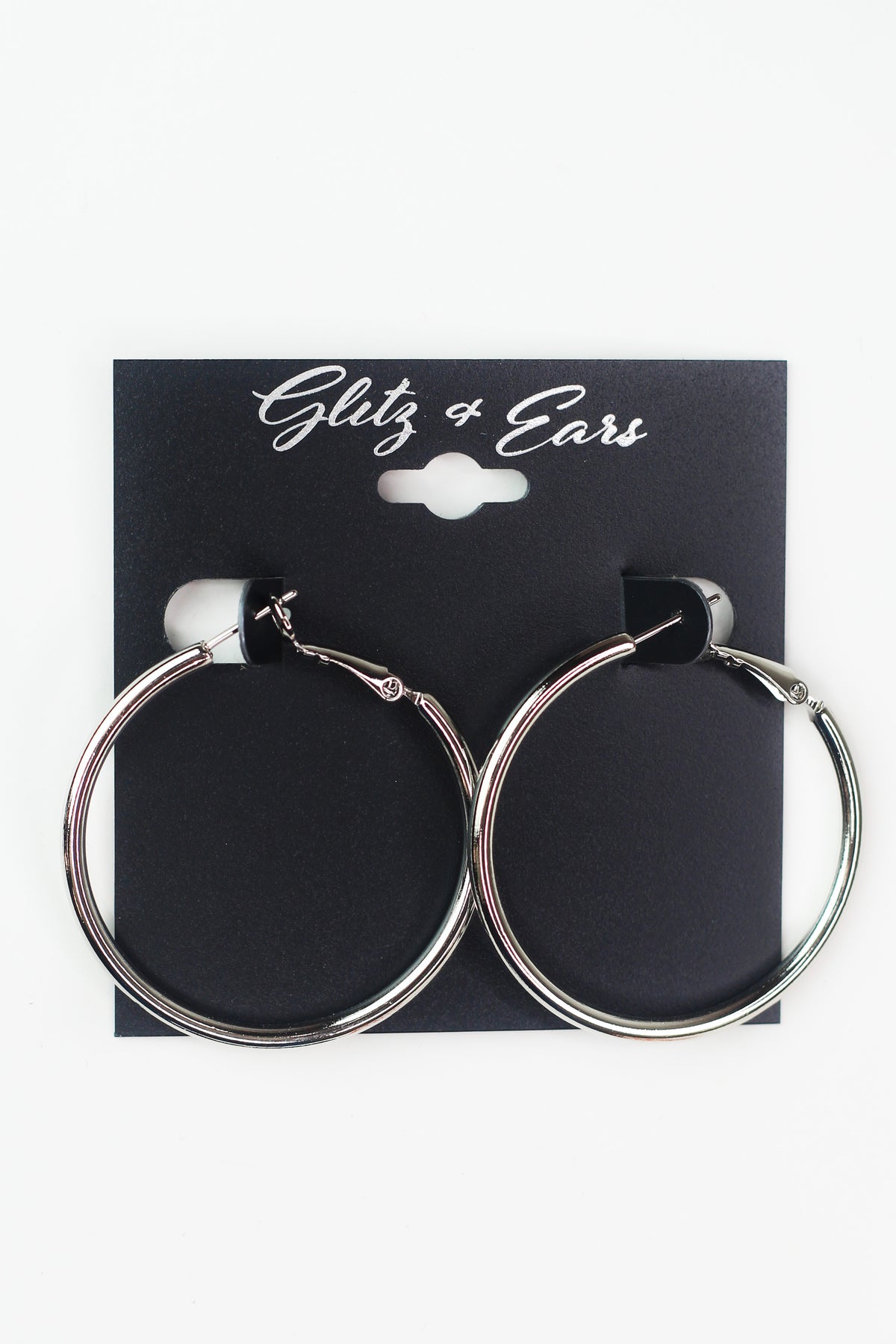 14K Gold Dipped Lever Back Hoop Earrings