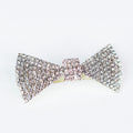 Rhinestone Bow Hair Clip