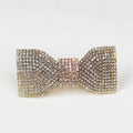 Rhinestone Bow Medium Hair Clip