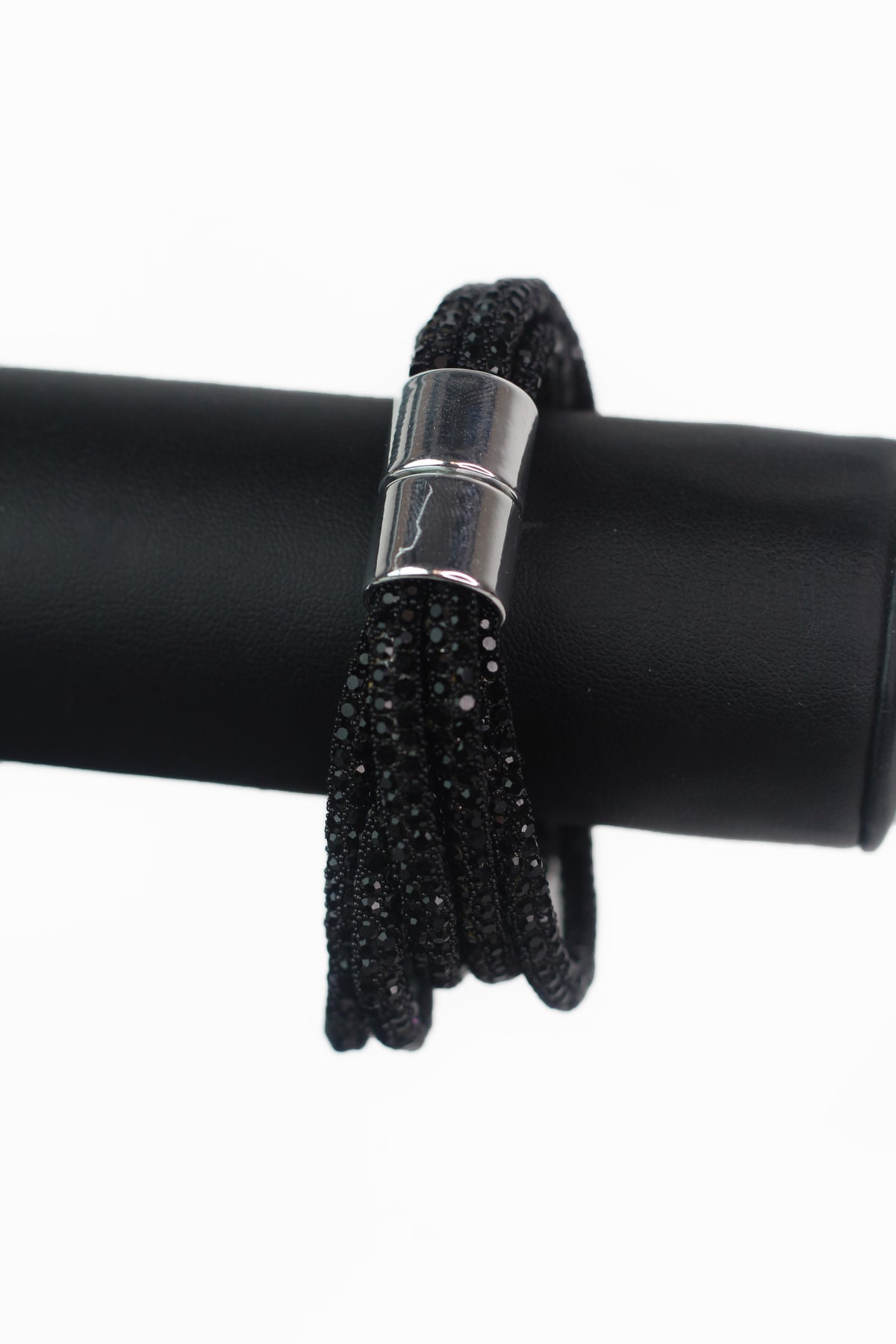 Rhinestone Ropes Multi Strand Magnetic Bracelet